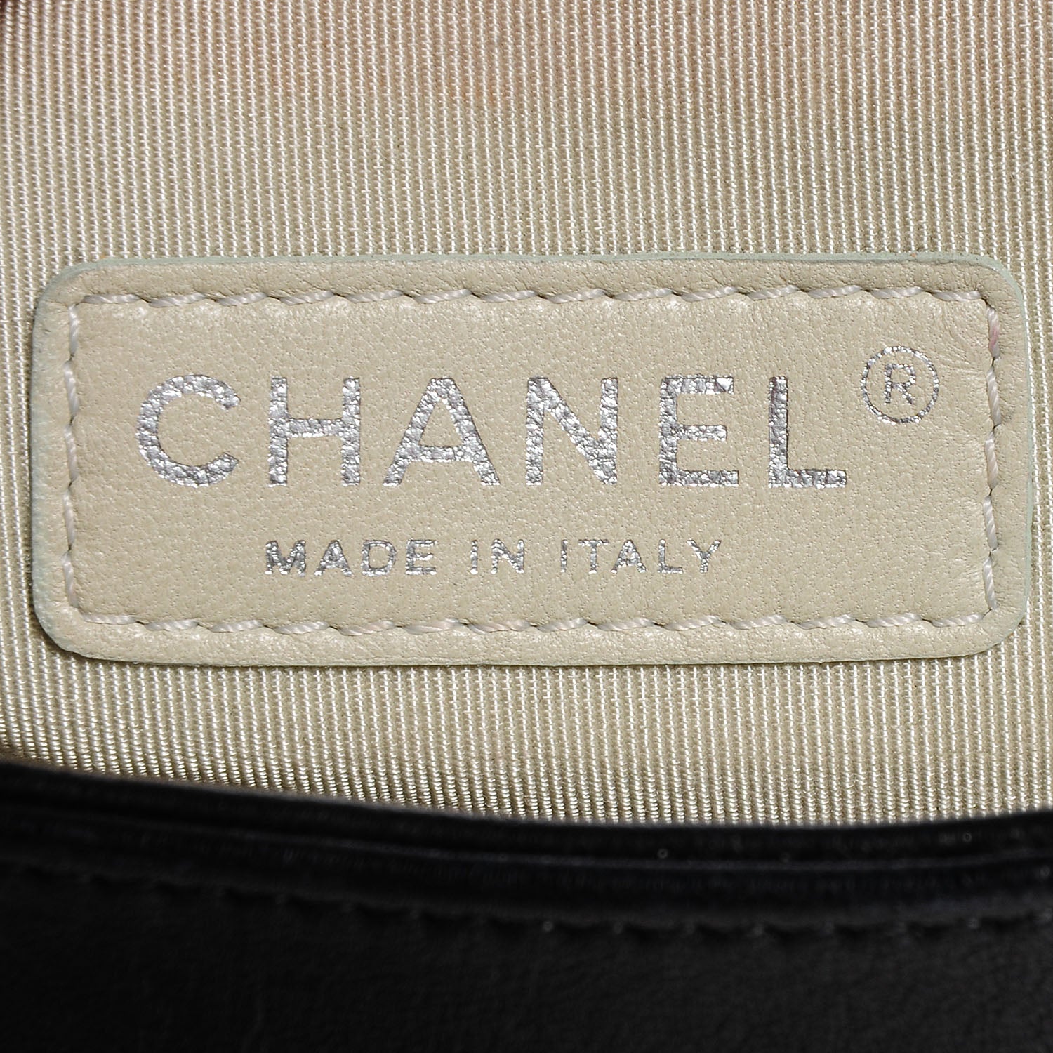 Chanel Washed Lambskin Mini Chain Around Messenger Black 6 of 7