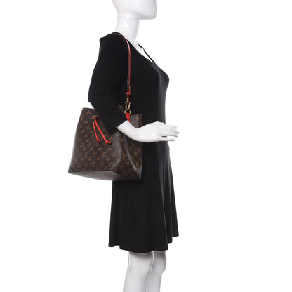 Louis Vuitton Monogram Neonoe MM Coquelicot 2 of 13