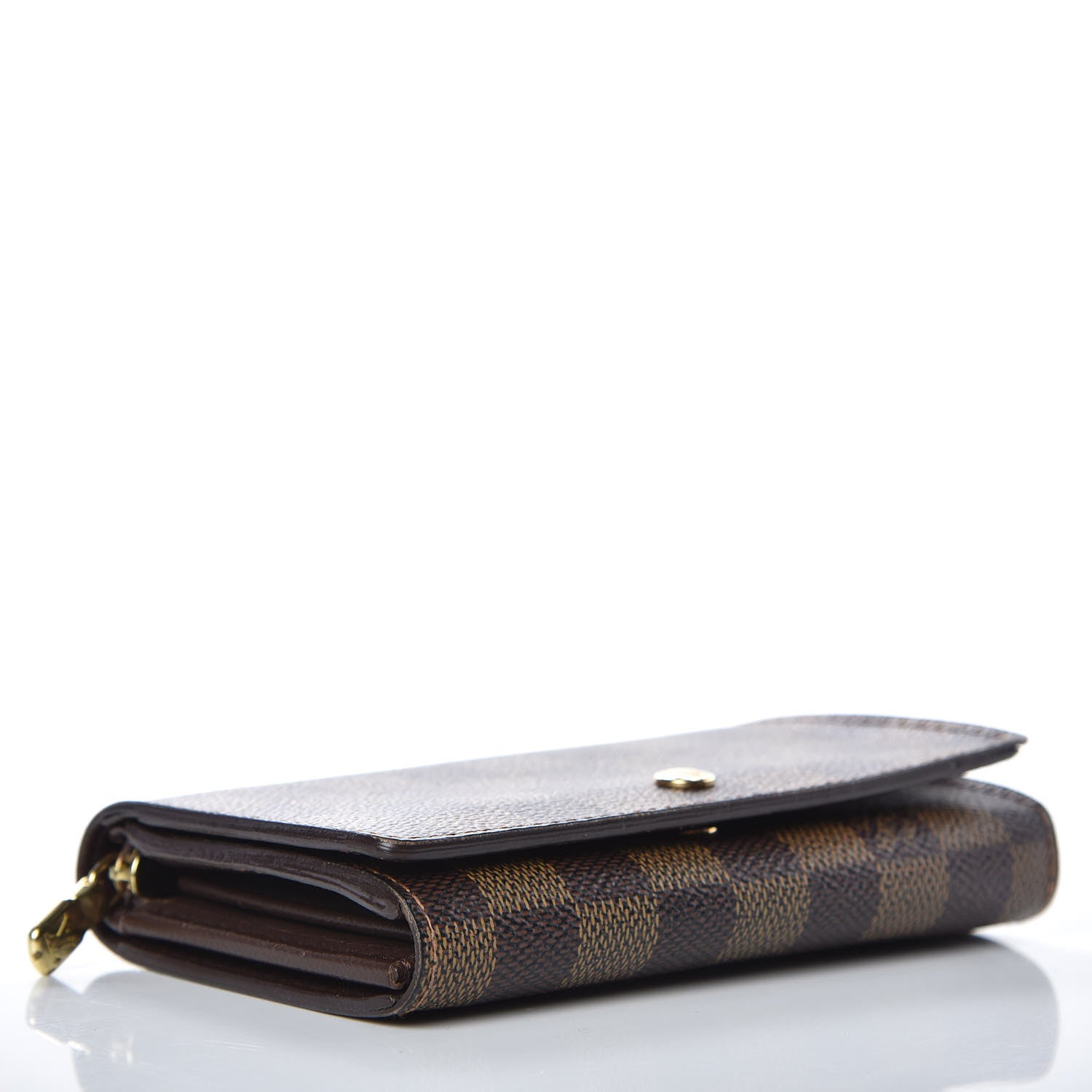 Louis Vuitton Damier Ebene Porte-Monnaie Tresor Wallet 4 of 9