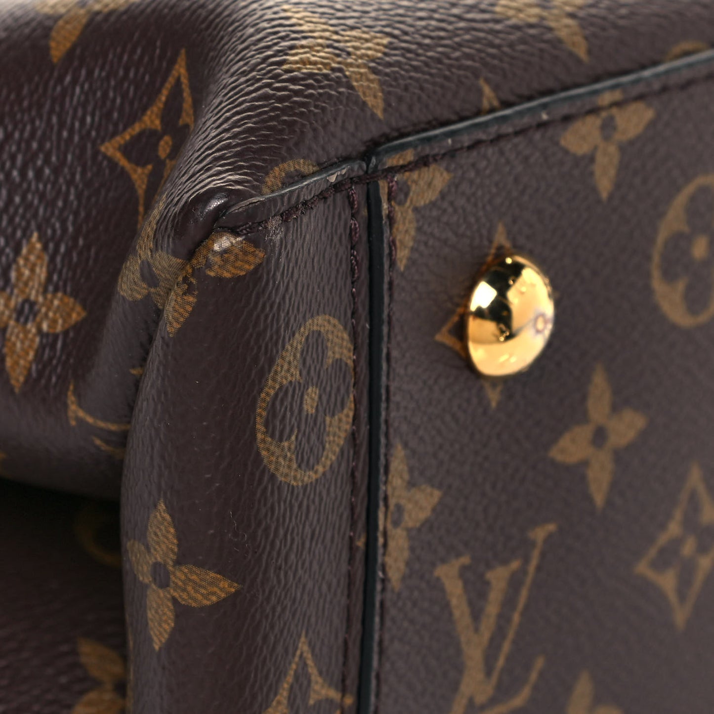 Monogram Flower Tote Black