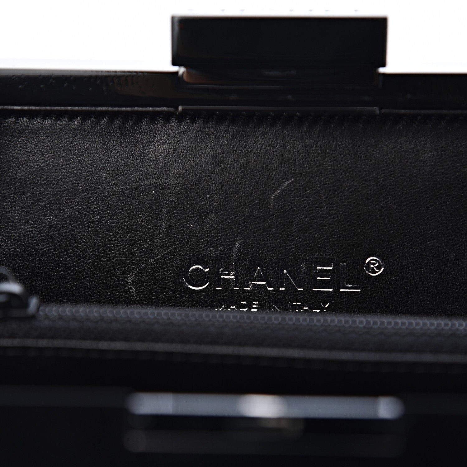 Chanel Pearl Boy Brick Lego Clutch Black 17 of 17