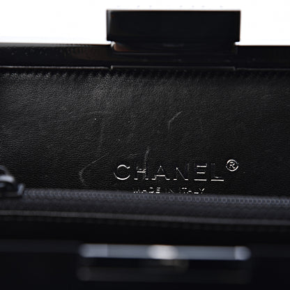 Chanel Pearl Boy Brick Lego Clutch Black 17 of 17