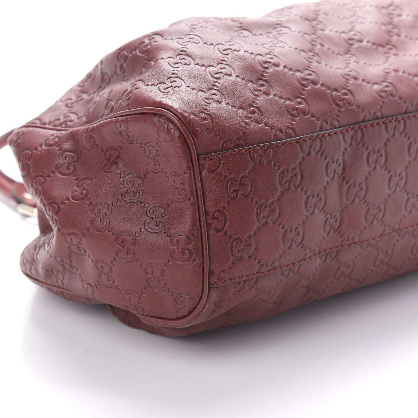 Guccissima Medium Sukey Tote Cherry