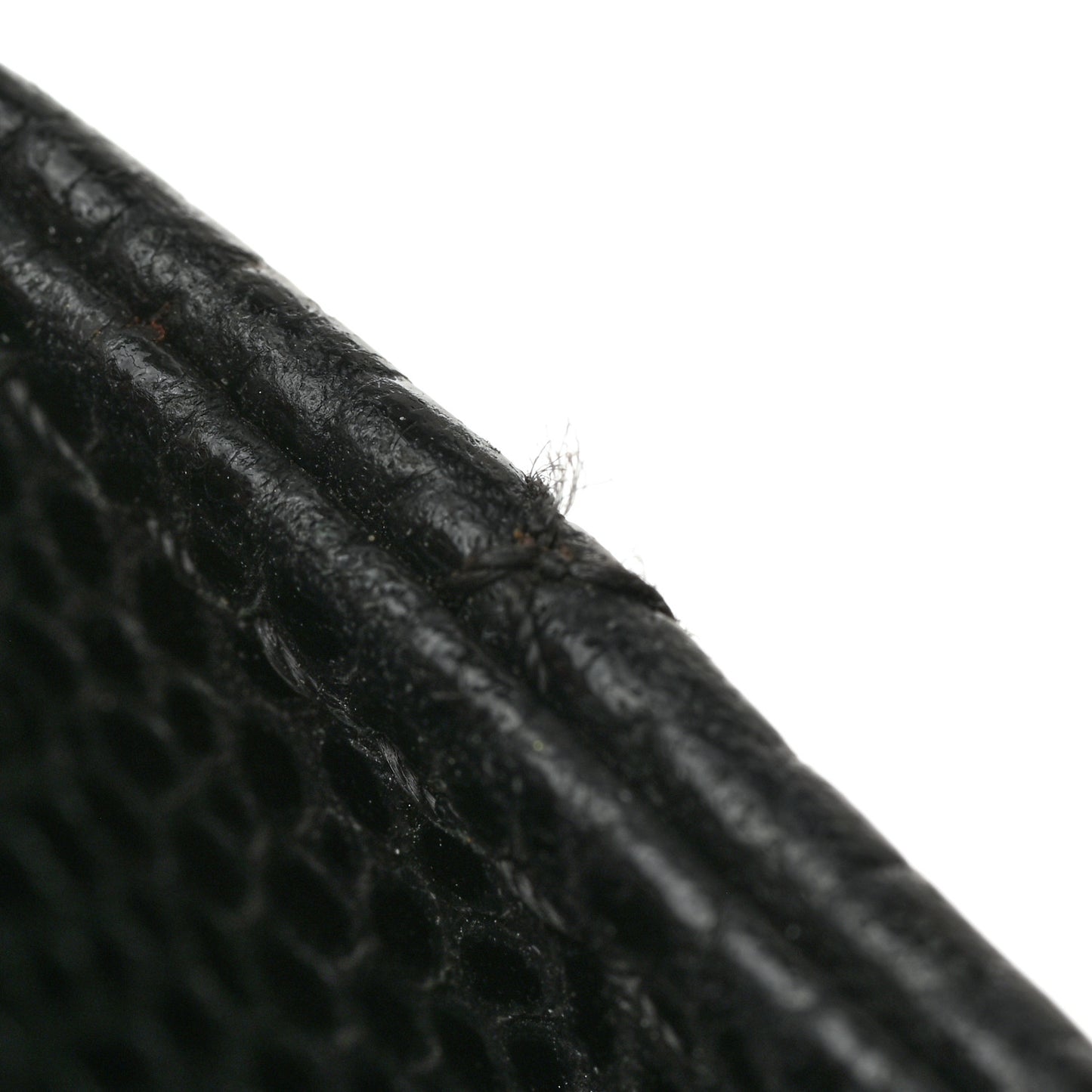 Caviar Quilted Large Gusset Flap Wallet Black