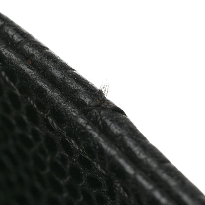 Chanel Caviar Quilted Large Gusset Flap Wallet Black 10 of 10