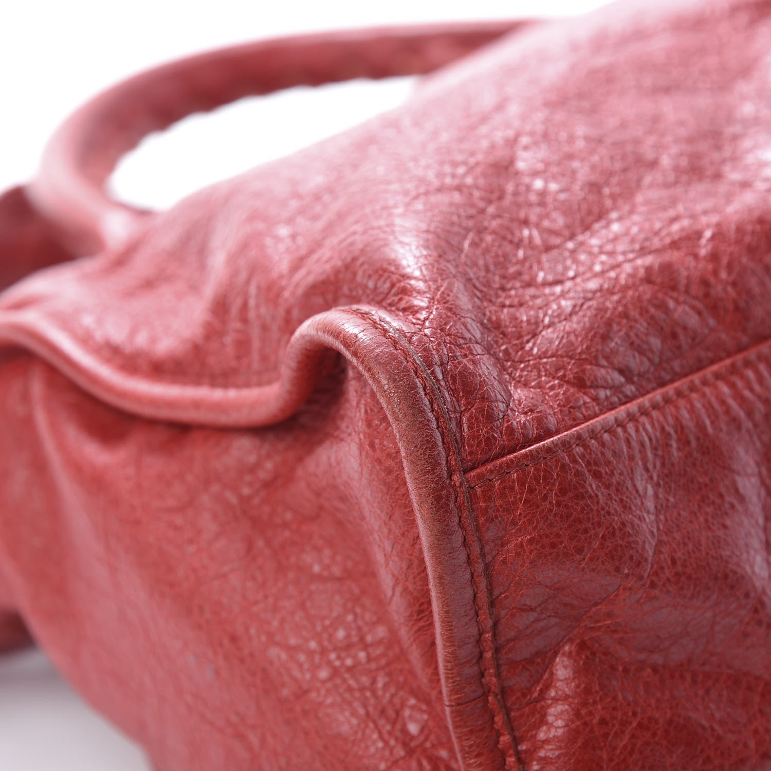 Balenciaga Agneau Classic Hardware City Rouge Coquelicot 12 of 21