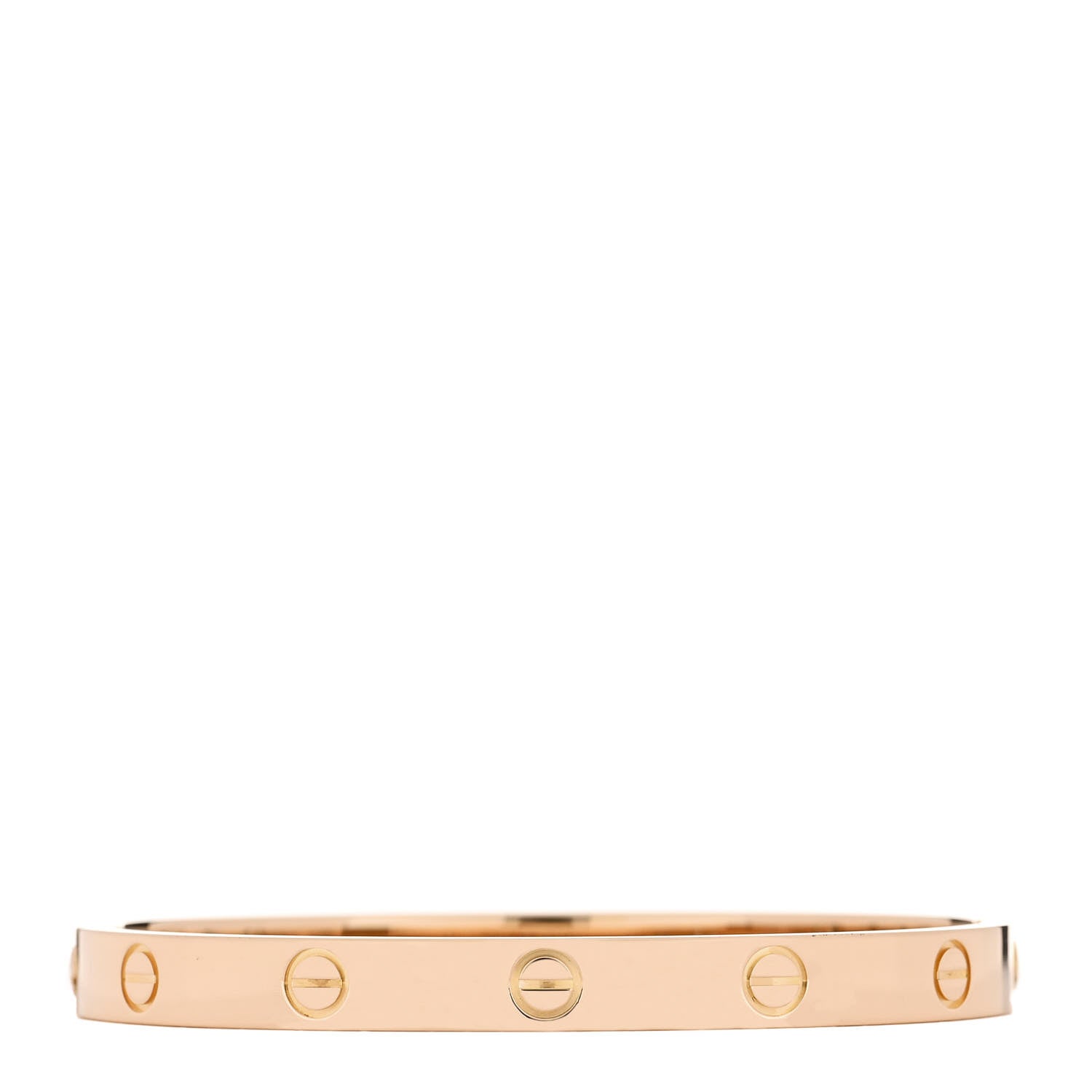 Cartier 18K Pink Gold LOVE Bracelet 17 2 of 6