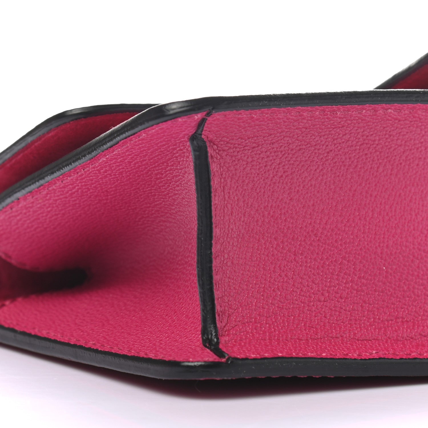 Alexander McQueen Grained Calfskin Medium Insignia Flap Pink 7 of 9