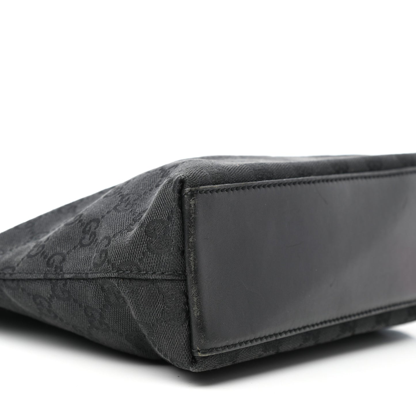 Monogram Piston Shoulder Bag Black