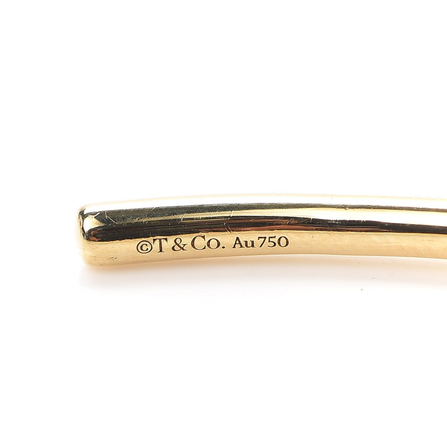 18K Yellow Gold Diamond Metro Wire Bracelet