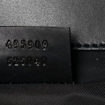 Gucci GG Supreme Monogram Web Messenger Diaper Bag Black Grey 7 of 15
