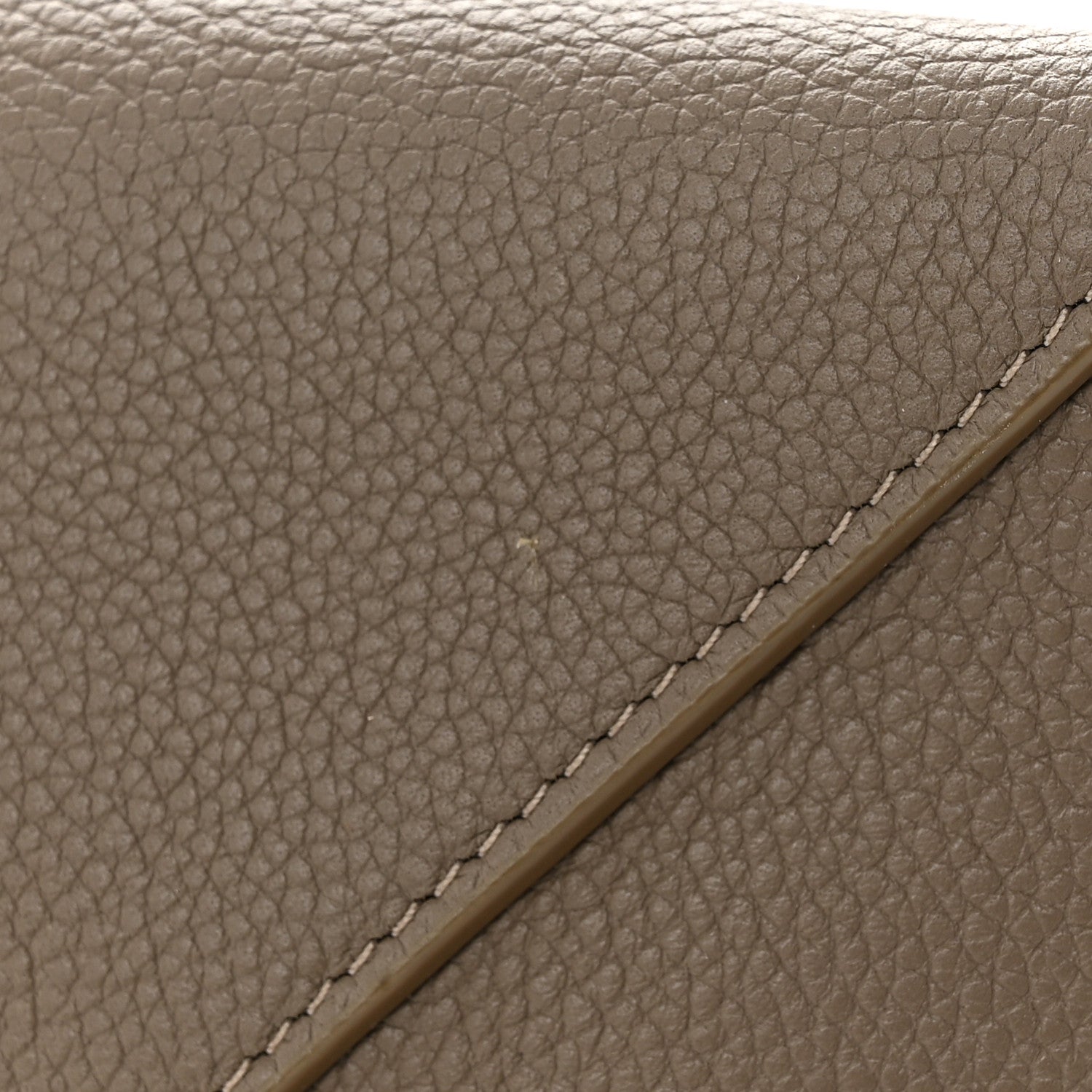 Celine Soft Grained Calfskin Small Belt Cabas Phantom Taupe 11 of 11