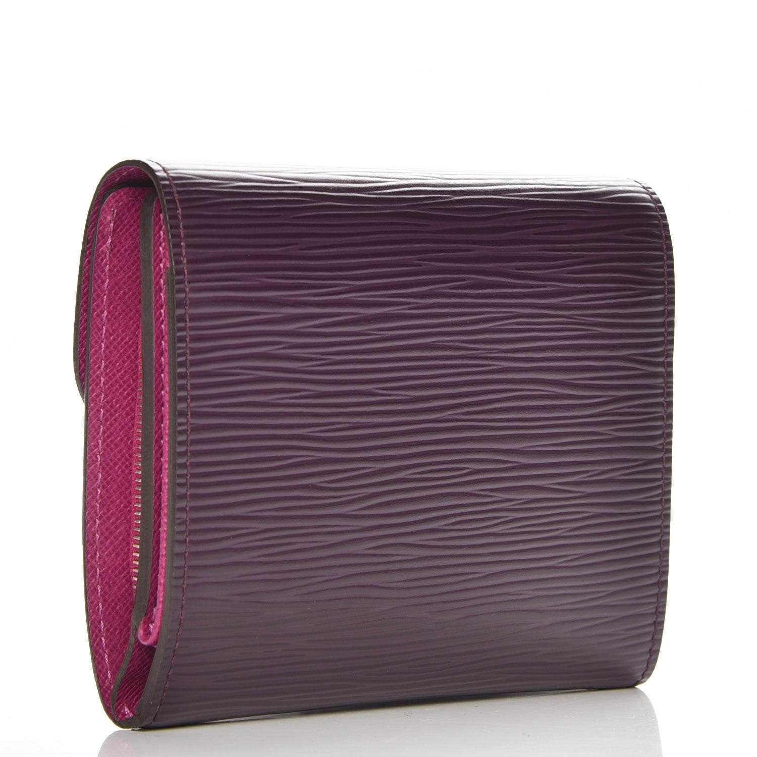 Louis Vuitton Epi Joey Wallet Cassis 3 of 9