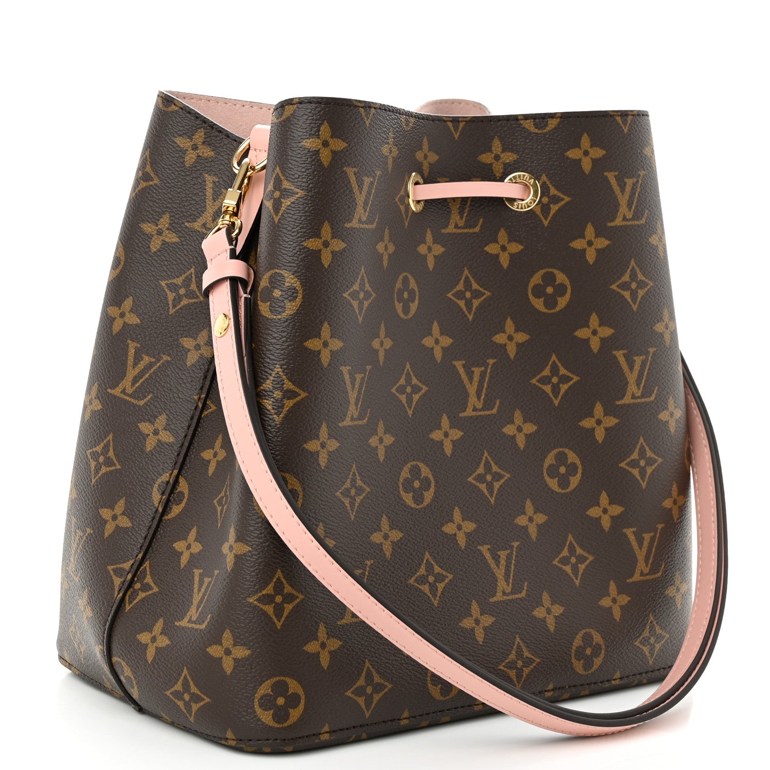 Louis Vuitton Monogram Neonoe MM Rose Poudre 3 of 10