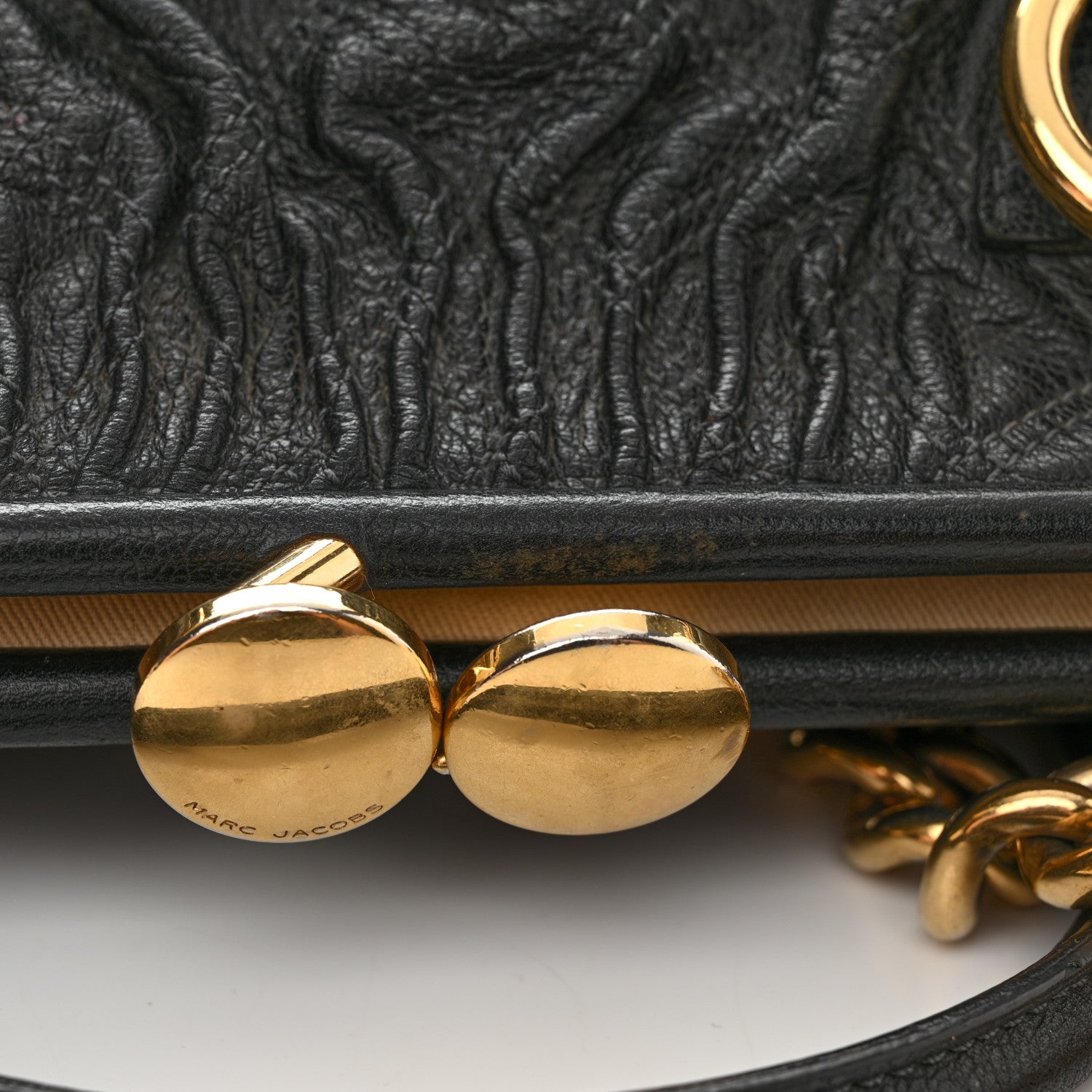 Marc Jacobs Calfskin Quilted Stam Black 11 of 16