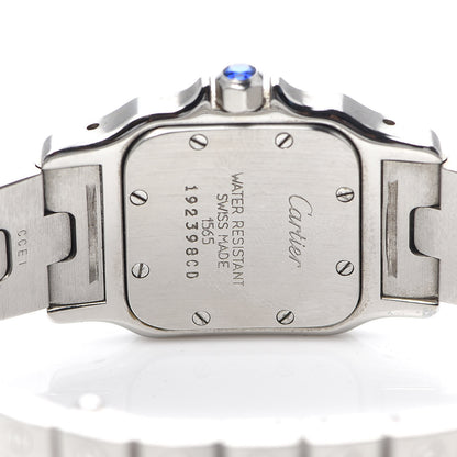 Cartier Stainless Steel 24mm Santos de Cartier Galbee Quartz Watch 4 of 7