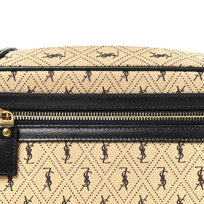 Saint Laurent Canvas Monogram All Over Camera Bag Beige 8 of 10