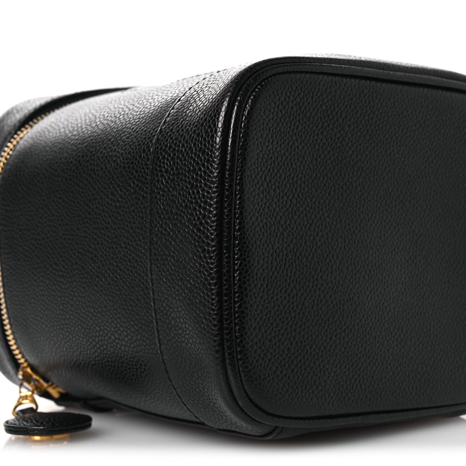 Chanel Caviar Vanity Cosmetic Case Black 10 of 14
