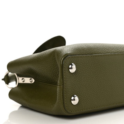 Louis Vuitton Taurillon Capucines BB Khaki 6 of 7