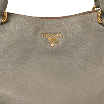 Prada Vitello Daino Top Handle Pomice 7 of 10