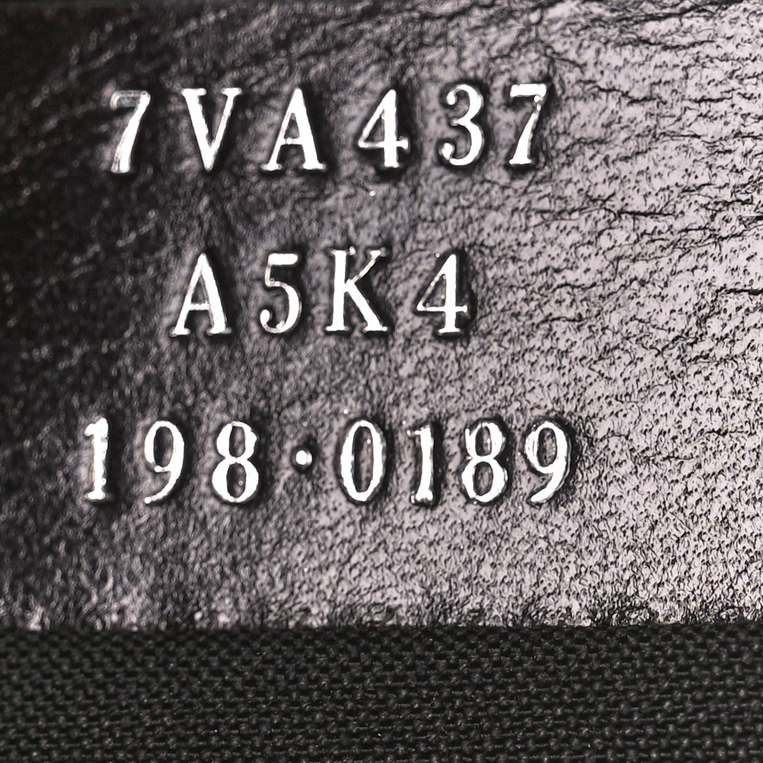 Fendi Glazed Fabric Vitello Century FF 1974 Stamp Patch Messenger Bag Mogano Panna Black 7 of 12