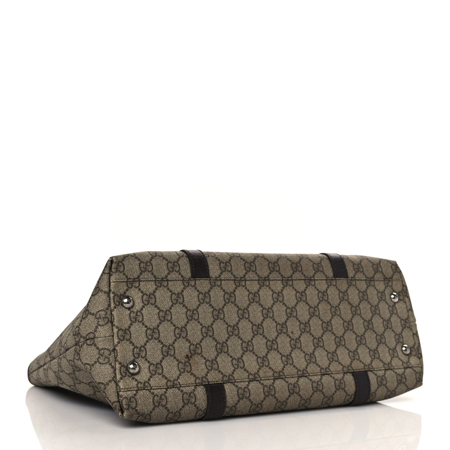 Gucci GG Plus Monogram Medium Joy Tote Dark Brown 3 of 11