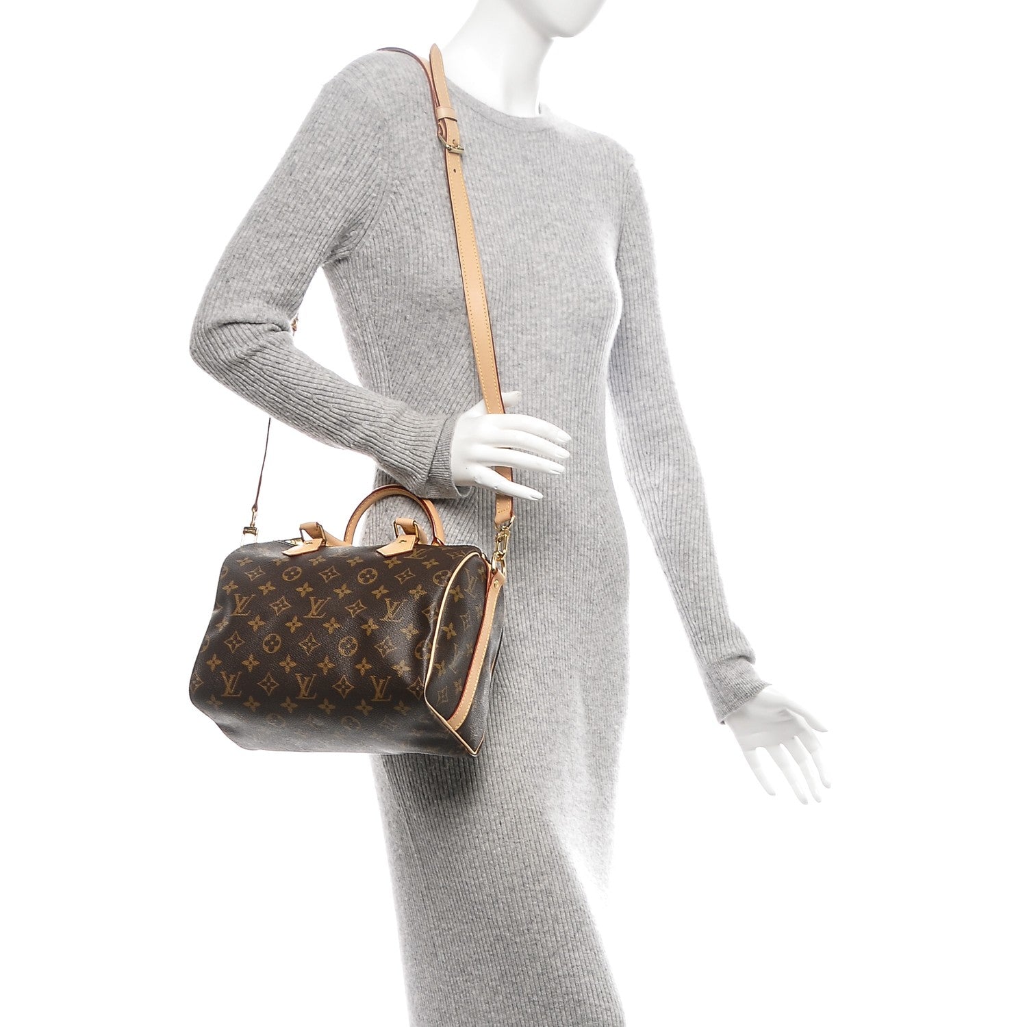 Louis Vuitton Monogram Speedy Bandouliere 25 2 of 7