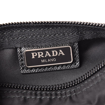 Prada Nylon Vela Cosmetic Pouch Black 7 of 12