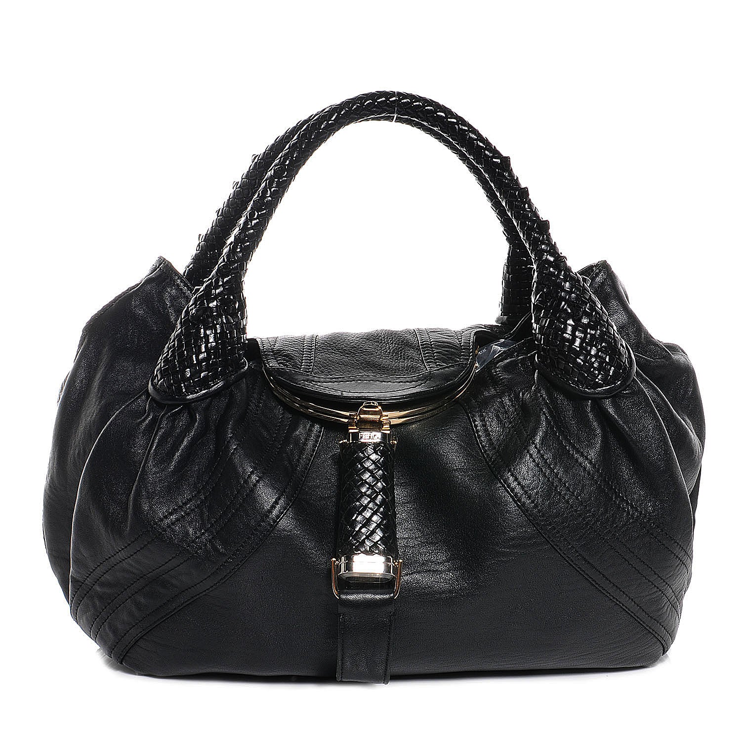 Fendi Nappa Nuvolata Spy Black 1 of 7