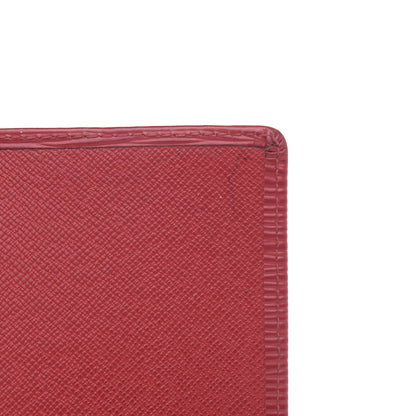 Louis Vuitton Epi Checkbook Organizer Wallet Rouge 8 of 9