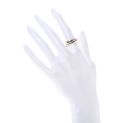 Cartier 18K Pink Yellow White Gold Classic Les Must De Trinity Ring 51 5.75 2 of 6