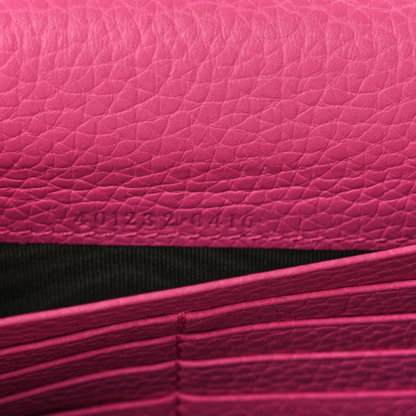 Cellarius Calfskin GG Marmont Chain Wallet Pink Tropical Flower