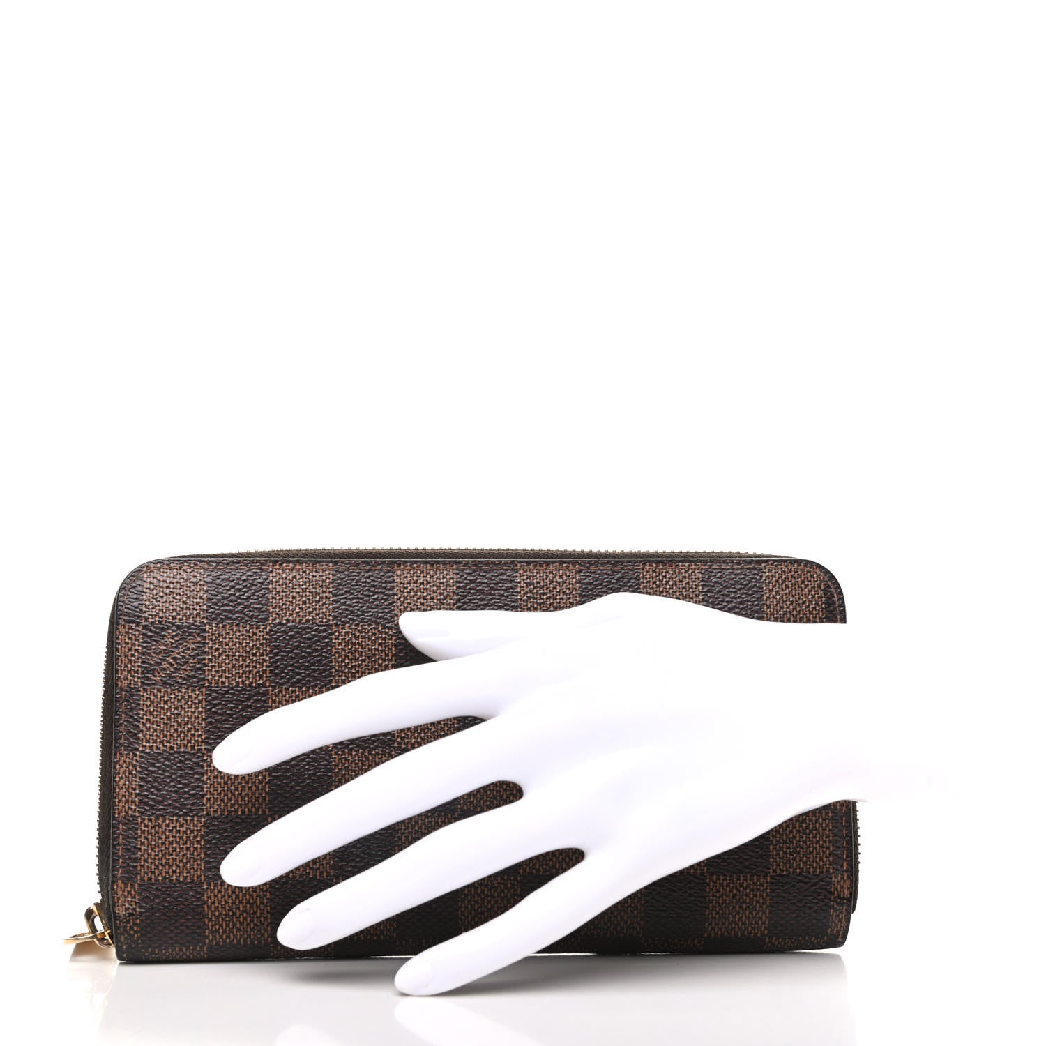 Louis Vuitton Damier Ebene Zippy Wallet 2 of 6