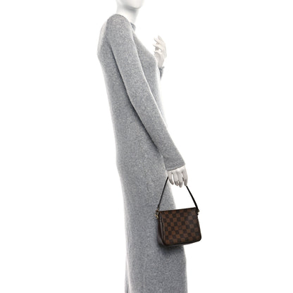 Louis Vuitton Damier Ebene Trousse Make Up Bag Pochette 2 of 10