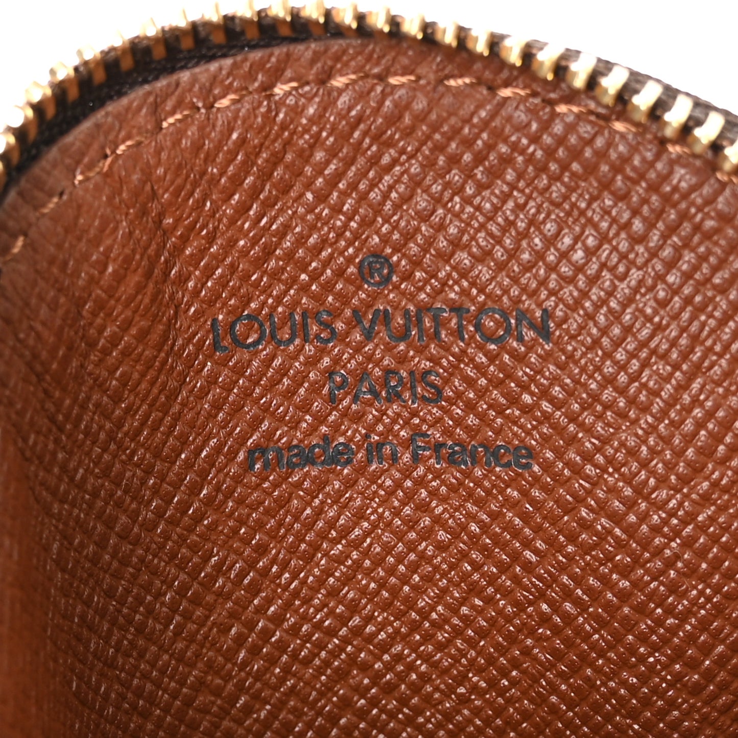 Monogram Round Coin Purse