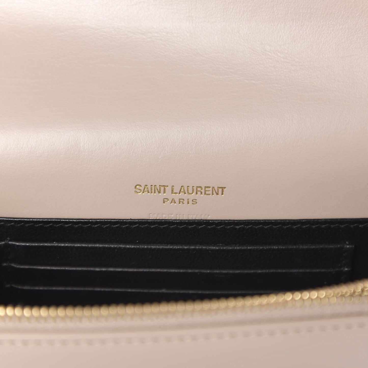 Smooth Calfskin Monogram Kate Belt Bag Beige