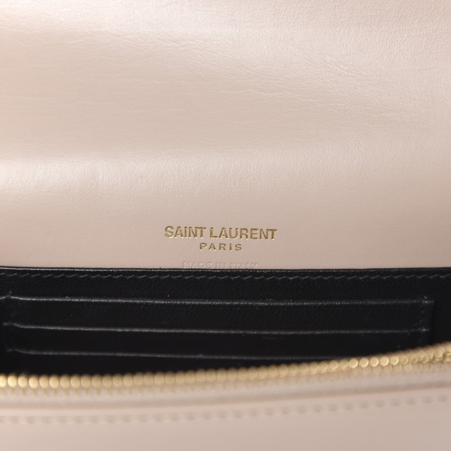 Saint Laurent Smooth Calfskin Monogram Kate Belt Bag Beige 5 of 8