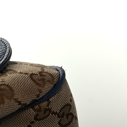 Gucci Monogram Convertible Diaper Bag Blue 6 of 9