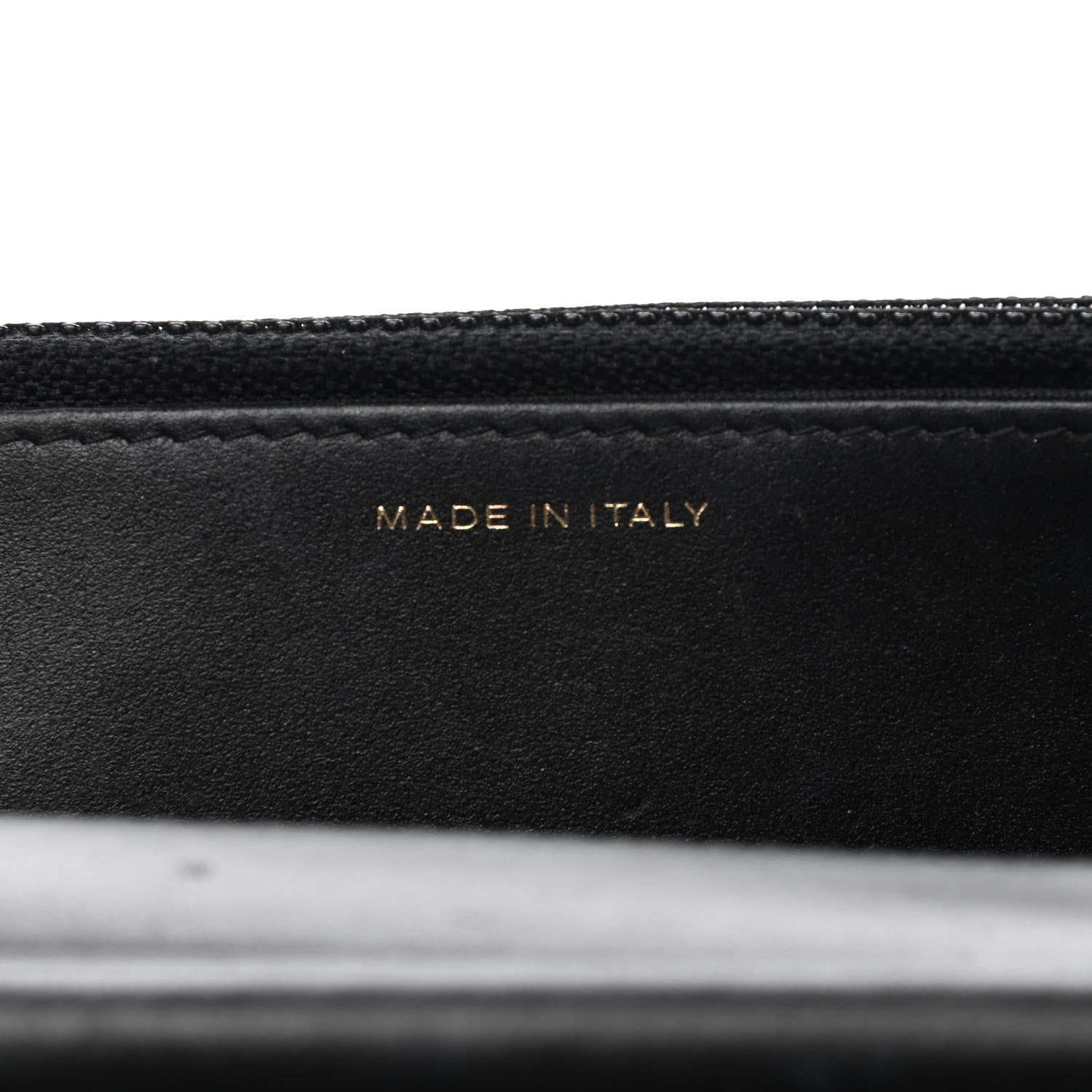 Chanel Caviar Chevron Quilted Boy Wallet On Chain WOC Black 7 of 14