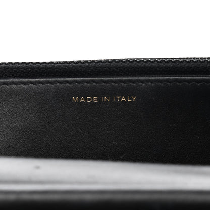 Chanel Caviar Chevron Quilted Boy Wallet On Chain WOC Black 7 of 14