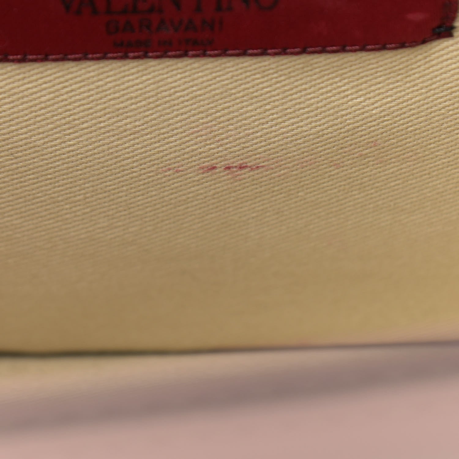 Valentino Garavani Vitello Medium Glam Lock Rockstud Flap Poudre 11 of 13
