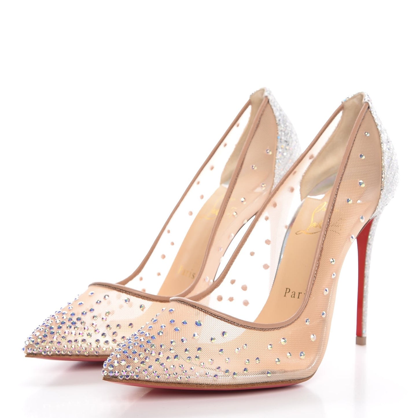 Crystal Strass Follies 100 Pumps 37 Crystal