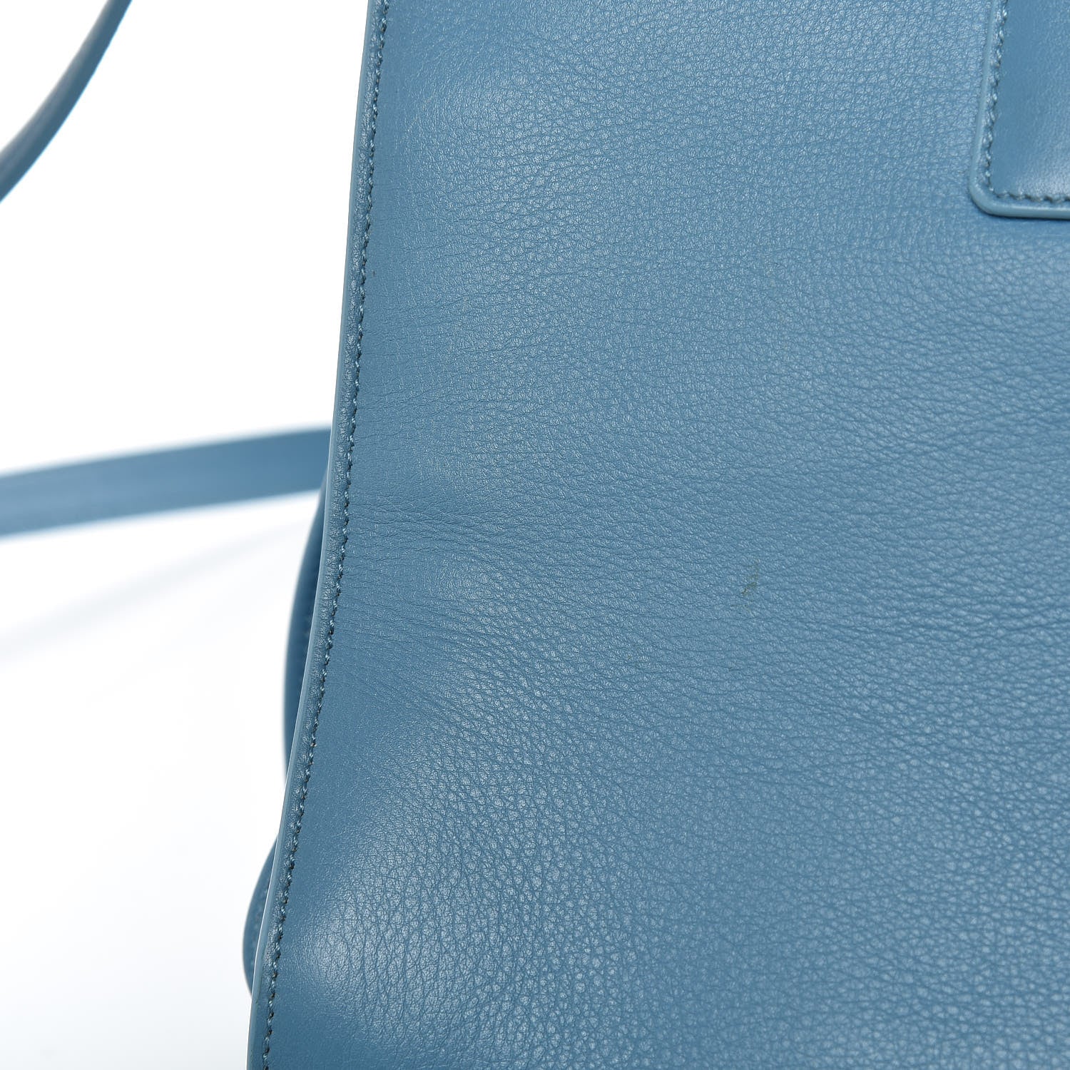 Saint Laurent Grained Calfskin Small Sac De Jour Light Blue 19 of 19