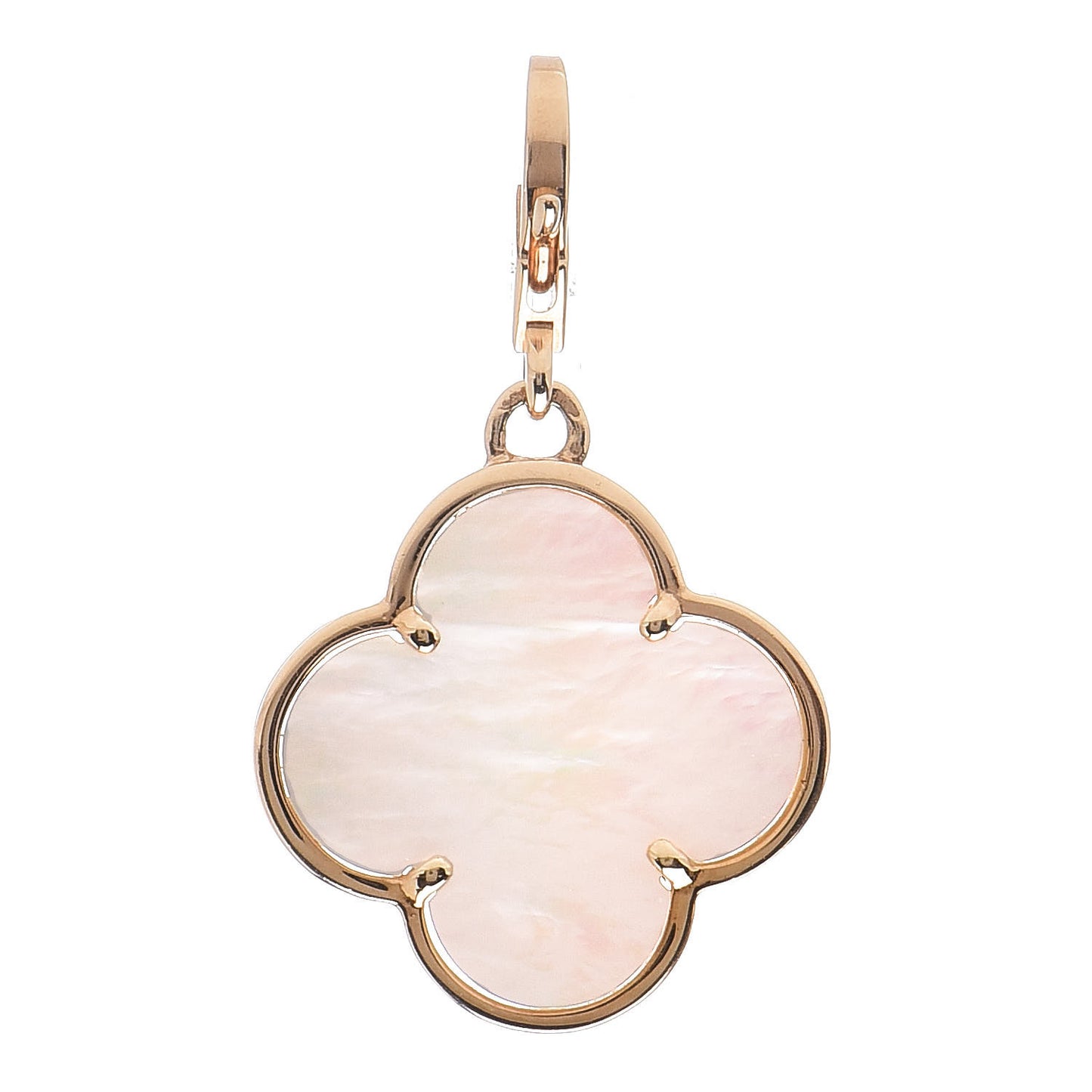 18K Yellow Gold Mother of Pearl Magic Alhambra Pendant