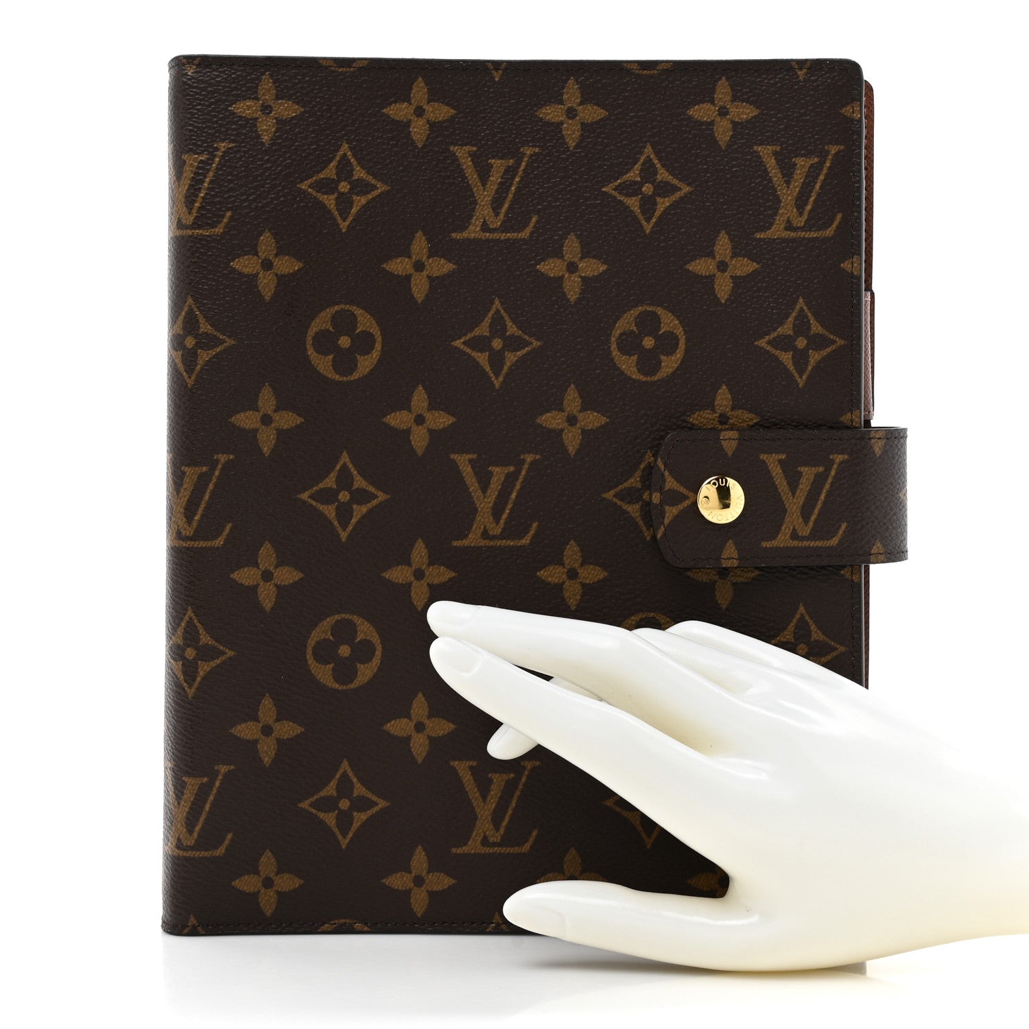 Louis Vuitton Monogram Large Ring Agenda Cover 2 of 9