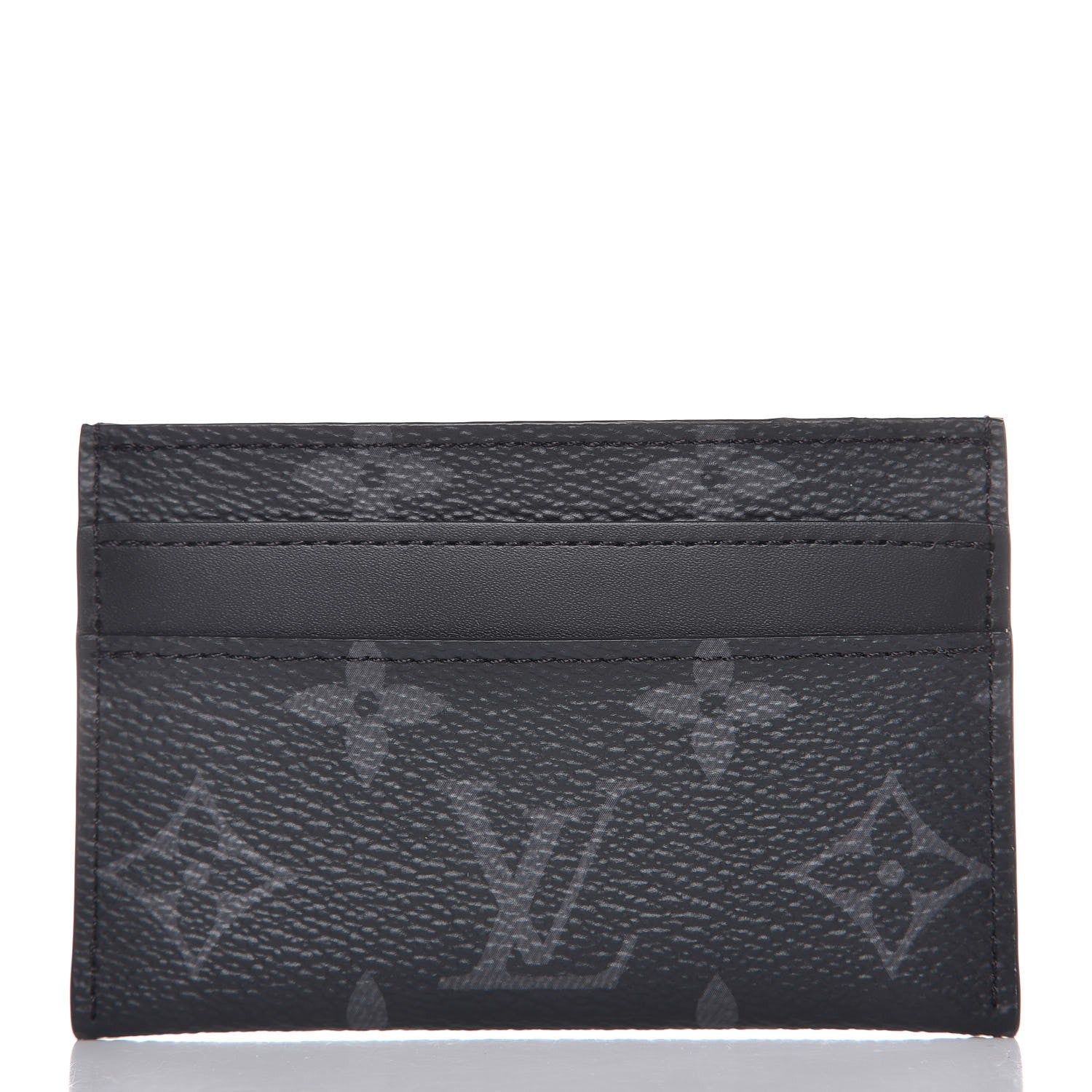 Louis Vuitton Monogram Eclipse Porte-Cartes Double Card Holder 1 of 8