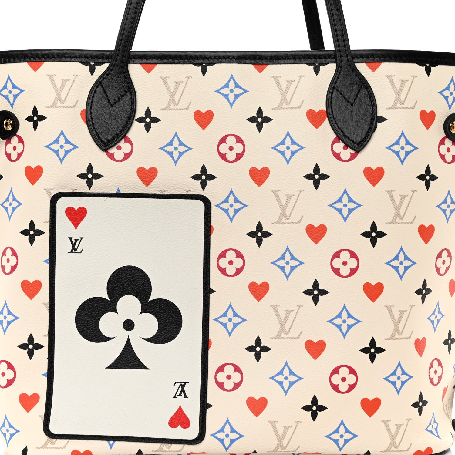Louis Vuitton Game On Neverfull MM White 8 of 10