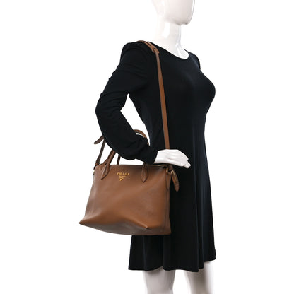 Prada Vitello Phenix Tote Cannella 2 of 10