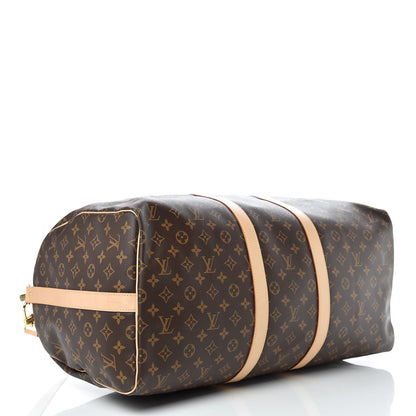 Louis Vuitton Monogram Keepall Bandouliere 55 5 of 10