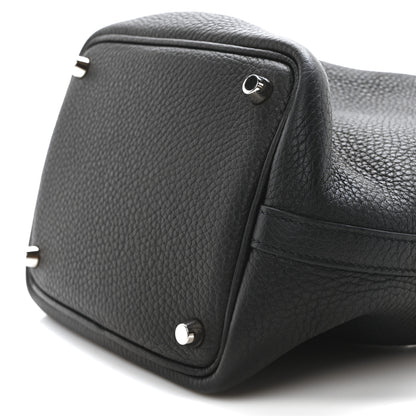 Hermes Taurillon Clemence Picotin Lock 18 PM Black 9 of 9